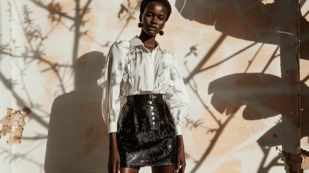 How to style a sequin skirt