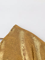 Plus size gold sequin bodysuit - Vignette | Glow&amp;Glitz