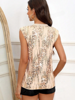 Champagne gold sequin top - Vignette | Glow&amp;Glitz