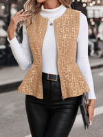 Gold sequin suit jacket - Vignette | Glow&amp;Glitz